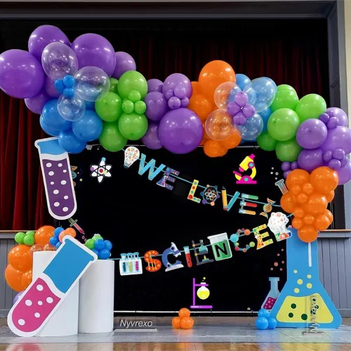 Miniatura 8 de Decoraciones de fiesta de cumpleaños pirata, 142 piezas de guirnalda de globos dorados metálicos rojos, negros, kit de arco de arco de globos
