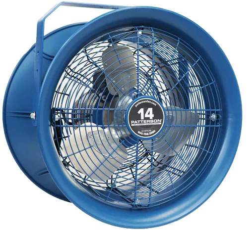 Miniatura 6 de Patterson Fan H18B-CS Ventilador de alta velocidad, cadena 3PH 230/460v suspendida