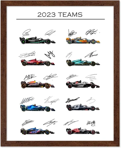 Miniatura 42 de Poster Master Póster de carreras de autos 2023, impresión de autos de carreras, arte de carreras de autos deportivos, regalo para hombres, mujeres