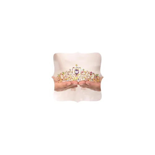 Miniatura 7 de JWICOS Corona de tiara de cristal para mujeres y niñas, elegante corona de princesa con peines, tiaras para mujeres, nupciales, bodas, bailes