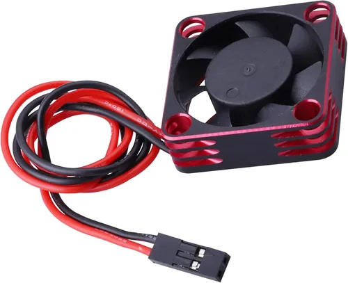 Miniatura 6 de Ventilador de enfriamiento de motor RC de 1.181 in Disipador de calor Ventilador de enfriamiento ESC de alta velocidad sin escobillas para coche RC