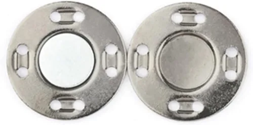 Miniatura 34 de Juego de 6 botones magnéticos, suministros de costura, hebilla magnética de metal, 3 pares de botones invisibles a presión para ropa, abrigo, Verde