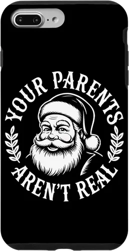 Miniatura 12 de Your Parents Aren’t Real Santa Humor Holiday Festive Cartoon Case for iPhone XR