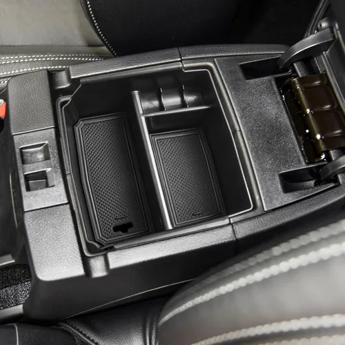 Miniatura 6 de EDBETOS Bandeja organizadora de consola central compatible con Jeep Wrangler JK/JKU 2011-2018 Rubicon Sport Sahara Accesorios Reposabrazos Guantera