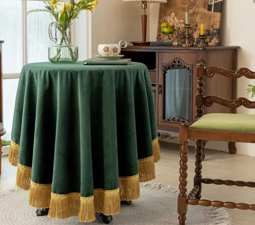 Miniatura 28 de F-CHU Manteles cuadrados pequeños de 36 x 36 pulgadas, mantel redondo pequeño de terciopelo color negro sólido para mesita de noche, mesita