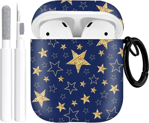 Miniatura 23 de Gedicht Compatible con fundas protectoras Apple Airpods de 2ª generación, zapatos deportivos de baloncesto y fútbol, repuesto suave de TPU
