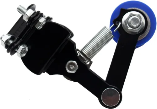 Miniatura 5 de Conjunto de guía tensor de cadena universal para ATV, mini moto, moto de cross, kart (azul)