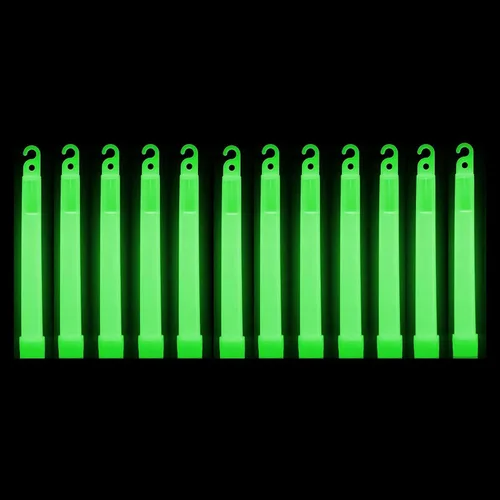 Miniatura 9 de Varillas luminosas de emergencia con 12 horas de duración, varillas de brillo de grado industrial envueltas individualmente