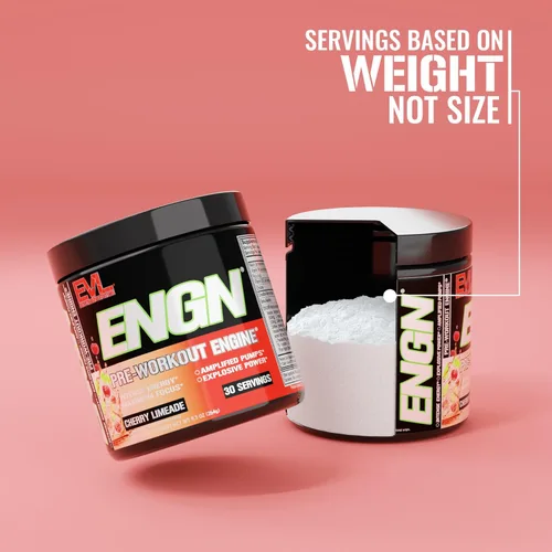 Miniatura 3 de EVL Intense Pre Workout con Creatina - ENGN Bebida en polvo energizante preentreno para hombres para energía duradera, enfoque y recuperación