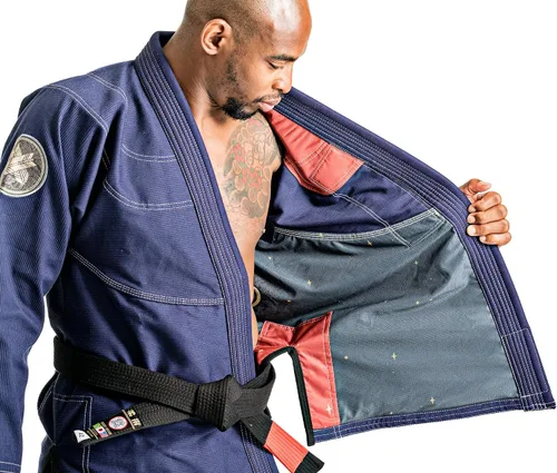 Miniatura 9 de Ronin Oni Bushi Jiu-Jitsu Kimono Gi - Kimono de artes marciales para entrenamiento BJJ