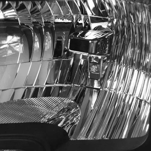 Miniatura 2 de DNA Motoring HL-OH-F1509-BK-CL1 - Faros delanteros con carcasa negra y lente transparente compatibles con Ford F150 09-14