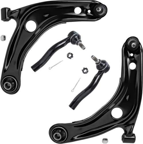 Miniatura 54 de Detroit Axle - Kit de 4 brazos de control delanteros para Ford Mustang 05-10, 2 brazos de control inferiores, 2 puntales 2005 2006 2007 2008 2009