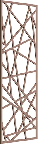 Miniatura 69 de Conway Paneles de pared decorativos de madera con calado, 9 3/8 pulgadas de ancho x 24 3/8 pulgadas de alto x 1/4 de alto, aliso