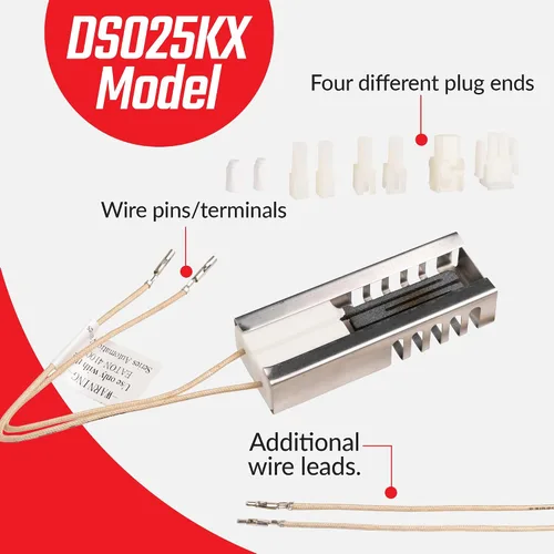 Miniatura 4 de Repuesto de encendedor de horno de cocina a gas para encendedor 12400035, DG94-00520A y WB13K21 - Reemplazo perfecto de piezas de repuesto