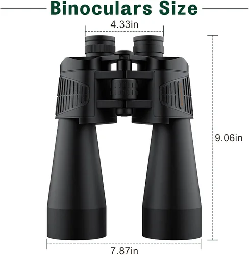 Miniatura 8 de Aurosports Binoculares de astronomía de 20 x 70 para adultos, lente objetivo grande de alta potencia de 2.756 in con rendimiento mejorado de poca
