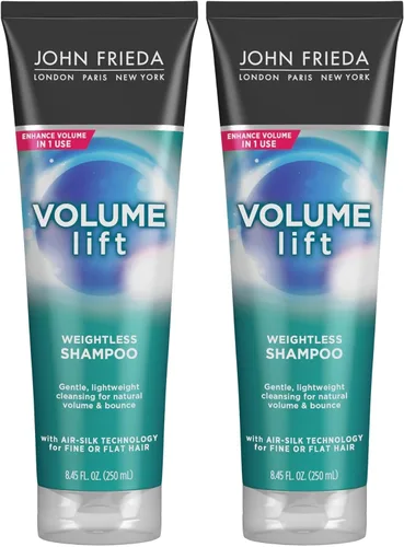 Miniatura 6 de John Frieda Volume Lift - Champú sin peso, champú voluminizador ligero con tecnología Air-Silk para cabello fino o plano, añade plenitud natural