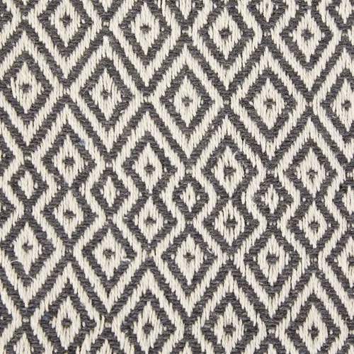 Miniatura 3 de DII Rustic Farmhouse Manta tejida con doble diseño de diamantes, 50x60, Marrón