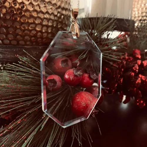Miniatura 4 de LaserGram Adorno de Navidad, la tía más grande del mundo, grabado personalizado incluido (forma de rectángulo)