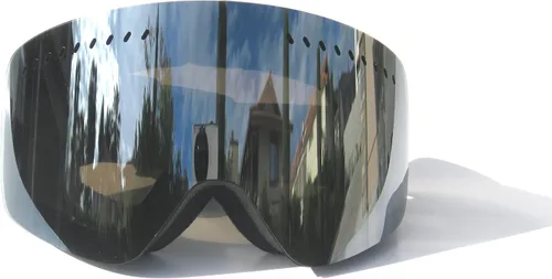 CRG Sports Gafas de snowboard 100% protección UV, sin marco, gafas de esquí para hombres, mujeres y adultos
