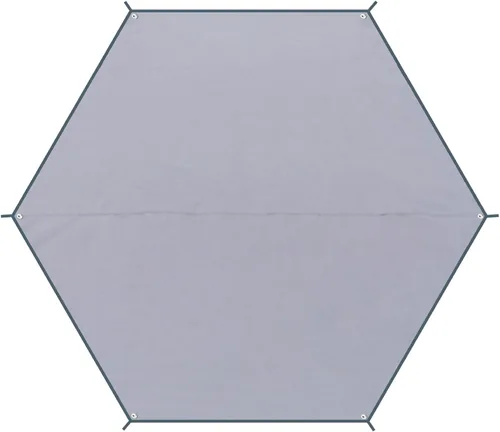 Miniatura 13 de Azarxis Hamaca de lona para camping, mosca de lluvia, toldo impermeable para tienda de campaña, toldo de tela para picnic para senderismo al aire