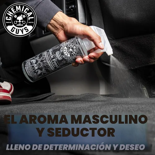 Miniatura 6 de Chemical Guys Black Frost Air - Ambientador en aerosol premium para automóvil y eliminador de olores, aerosol de aroma masculino fresco
