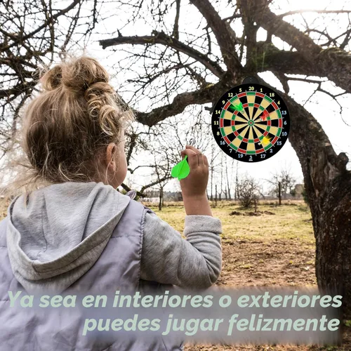 Miniatura 7 de Tablero magnético de dardos – 12 dardos magnéticos – Excelente juego de interior y juegos de fiesta – Regalos para niños de 5, 6, 7, 8, 9, 10, 11