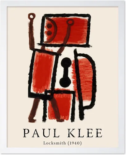Miniatura 42 de Poster Master Póster vintage de Paul Klee – Impresión retro de cómicos – Arte de dibujo – Arte abstracto – Regalo para hombres y mujeres – Estilo-09