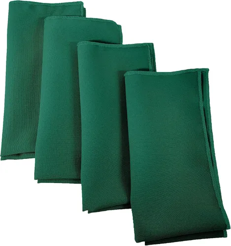 Miniatura 60 de LA Linen Paquete de 10 servilletas de popelina de poli, servilletas de tela suave, servilletas lavables y reutilizables, servilletas de mesa