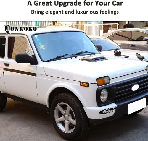 Miniatura 5 de YIWANG Cubierta de red de protección para faros delanteros de coche Lada NIVA cubierta de lámpara trasera y accesorios exteriores