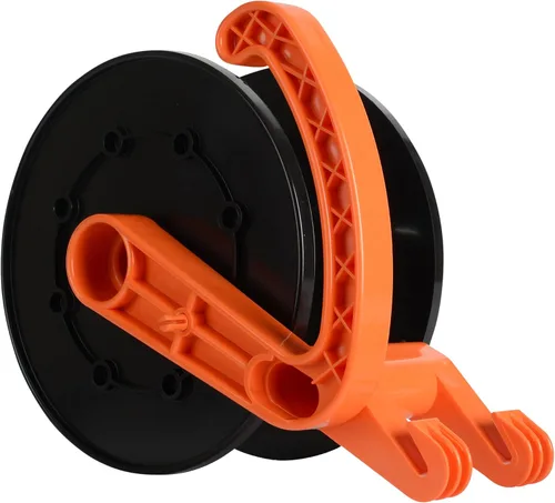 Gallagher Carrete eléctrico pequeño para cercas | Carrete ligero para configuraciones de pastoreo portátiles, paletas rotativas y cercas temporales