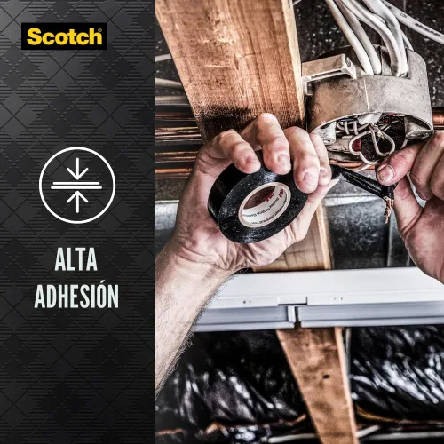 Miniatura 6 de Scotch 3M 700 Cinta eléctrica, 3/4 pulgadas x 66 pies x 7 mil, cinta aislante de vinilo para una excelente protección mecánica, para aislamiento