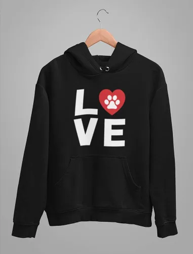 Miniatura 4 de Tstars Sudaderas con estampado de huellas de perro para mujer, con capucha para amantes de los animales