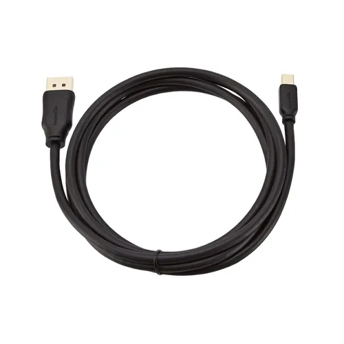 Miniatura 5 de Amazon Basics Cable de pantalla Mini DisplayPort a DisplayPort, 4Kx2K, conectores chapados en oro, 6 pies, negro