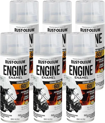 Miniatura 26 de Rust-Oleum 366437 Pintura en aerosol de esmalte para motor, 11 oz, Cast Coat Iron, (paquete de 1)