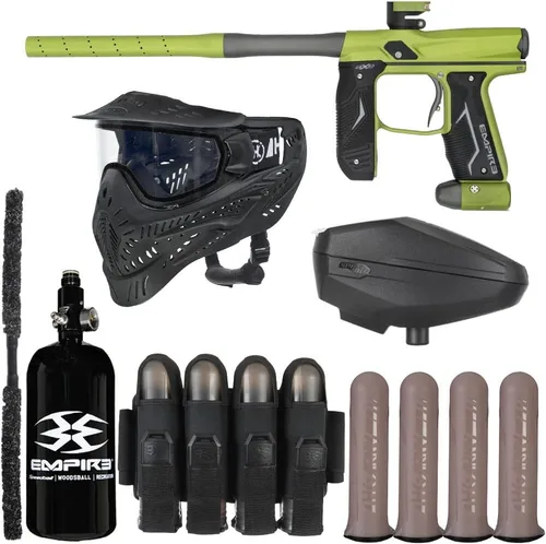 Miniatura 12 de Action Village Empire Axe 2.0 Rivalry - Kit de pistola de paintball Púrpura polvo/Gris polvo
