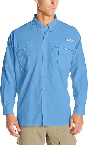 Miniatura 45 de Columbia Camisa de pesca PFG Bahama II de manga larga para hombre