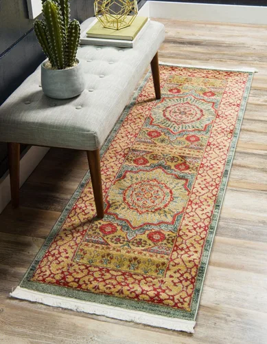 Miniatura 14 de Unique Loom Palace Collection - Alfombra Saray (2 pies x 3 pies 1 pulgada, rectangular, crema/marrón claro)