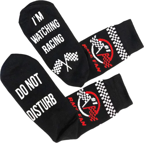 Divertidos calcetines deportivos de longitud completa para aficionados al descanso, para golf, carreras, fútbol, béisbol, baloncesto, hockey