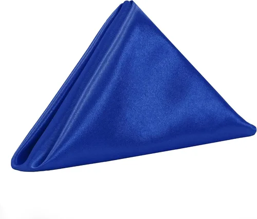 Miniatura 20 de YOUR CHAIR COVERS - Servilletas de tela de gran tamaño de satén dorado de 20 pulgadas con dobladillo – Servilletas elegantes y reutilizables