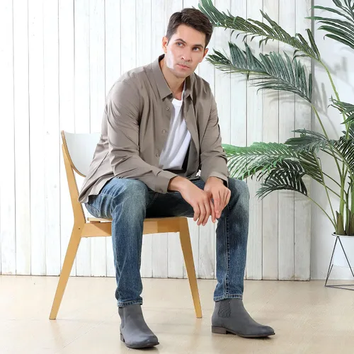 Miniatura 6 de Hawkwell - Botines Chelsea de estilo casual para hombre