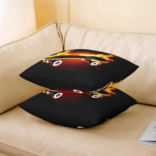 Miniatura 3 de Feelyou Funda de almohada para monopatín de 16 x 16 pulgadas, suave, con temática de deportes extremos, para sofá, funda de cojín para sofá, tabla
