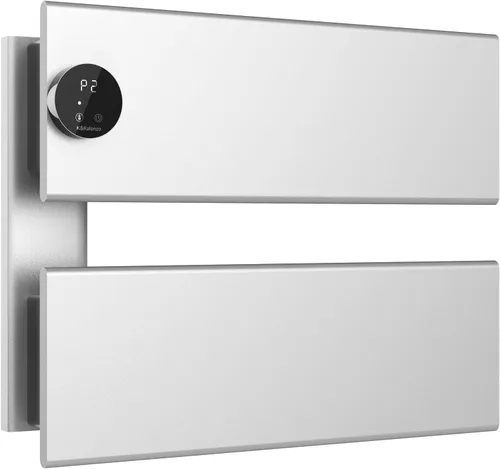 Miniatura 12 de K&KALONZO Calentador de toallas eléctrico, 18.35" An x 31" Al, calentador de toallas montado en pared con temporizador integrado, calentador