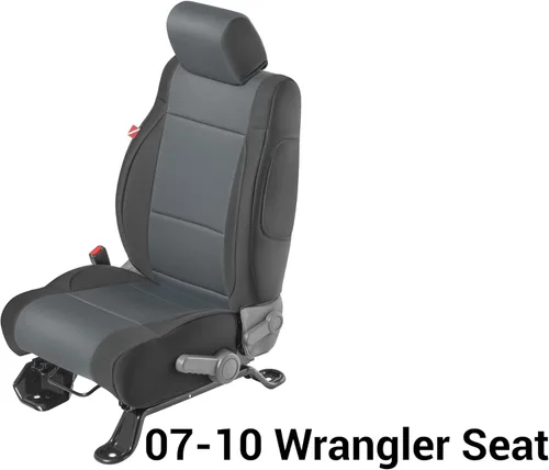 Miniatura 4 de Diver Down Neoprene Seat Cover Set - Fits Jeep JK 2007-2018 Wrangler 2-Door - Front and Back Seat Set - Custom Fit - Soft Padded Cushion Feel