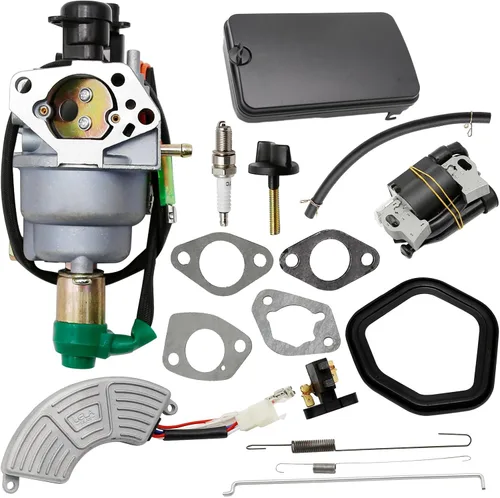Miniatura 7 de SYOWADA Kit de carburador 16100-Z5L-F12, repuesto para Honda GX340 GX390 338cc 389cc 420cc, repuesto para Honda EB6500 EM5000SX, sustituye a