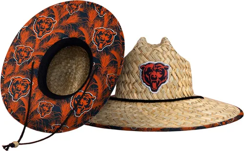 Miniatura 97 de FOCO - Sombrero de paja con logotipo de equipo universitario de NCAA y estampado floral para hombre TEAM LOGO