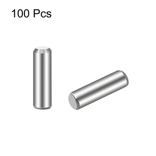 Miniatura 2 de uxcell 0.118 x 0.394 in (aproximadamente 1/8 pulgadas) pasador de clavija de acero inoxidable 304 litera de madera para litera, pasadores