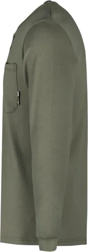 Miniatura 9 de KONRECO Camisas FR para hombre resistentes al fuego/ignífugo CAT2 7oz algodón dos tonos y camisa Henley