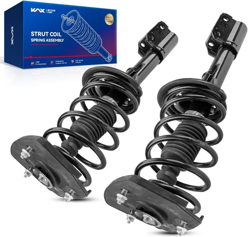 KAX Conjunto de Amortiguador Trasero y Resorte Helicoidal para Lados del Conductor y Pasajero Compatible con Chevrolet Impala 04-05 08-13, Pontiac