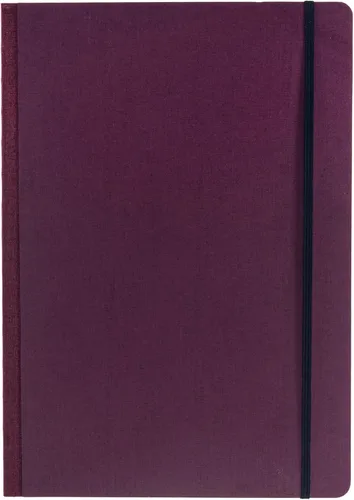 Miniatura 12 de Fabriano Ecoqua Plus Cuaderno encuadernado en tela, 8.3 x 11.7 pulgadas, A4, forrado, negro