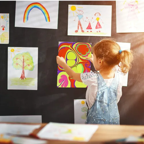 Miniatura 6 de Dan&Darci Kit de arte de pintura de mármol para niños, regalos de artes y manualidades, regalos para niñas y niños de 6 a 12 años de edad, juego